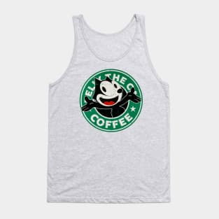 Felix The Cat Coffee Tank Top